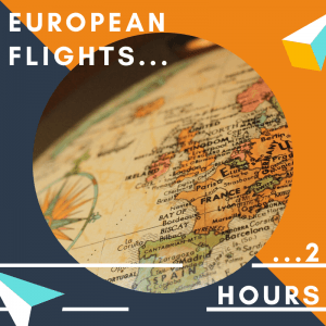 Check in at least 2 hours prior to leaving on a European flight from Cardiff Airport