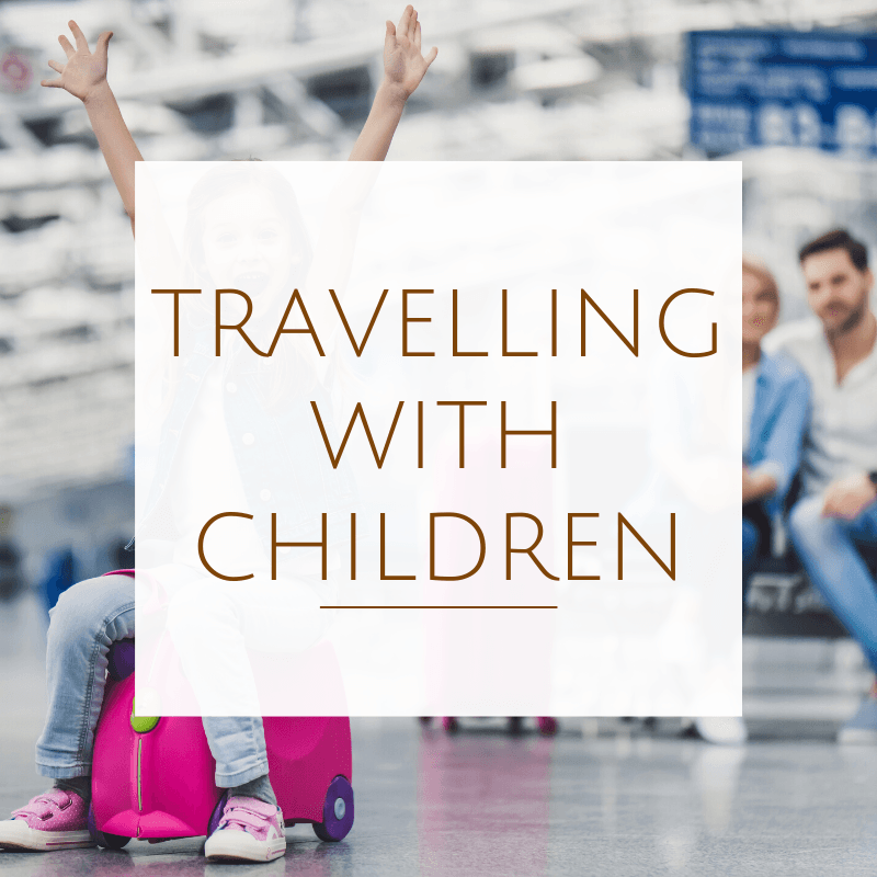 cardiff airport terminal - travelling with children