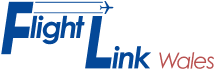 Flightlink Wales taxi logo